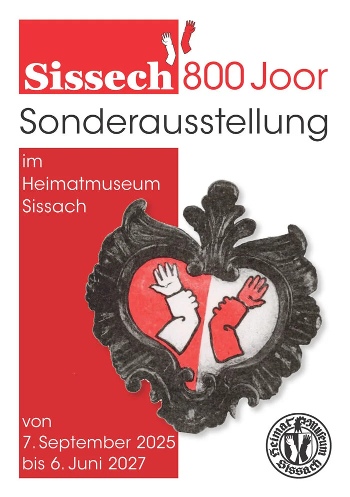 Flyer Sonderausstellung 800 Joor Sissech